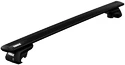 Portatutto Thule con barra EVO in alluminio nero Isuzu D-Max 4-dr Doppia Cabina con barre portatutto (side rail) 12-21