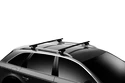 Portatutto Thule con barra in acciaio Toyota RAV 4 3-dr SUV con barre portatutto (side rail) 00-05