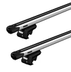 Portatutto Thule con barra telescopica Nissan Navara 4-dr Doppia Cabina con barre portatutto (side rail) 15-21