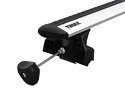 Portatutto Thule con EVO WingBar Dacia Duster 5-dr SUV con mancorrenti sul tetto (hagus) 14-17