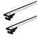 Portatutto Thule con EVO WingBar Ford Everest (U704) 5-dr SUV con mancorrenti sul tetto (hagus) 22-24