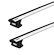 Portatutto Thule con EVO WingBar Land Rover Range Rover Velar 5-dr SUV con mancorrenti sul tetto integrati 17-24