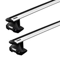 Portatutto Thule con EVO WingBar Mercedes Benz X-Class 4-dr Double-cab con tetto vuoto 18-24