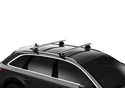 Portatutto Thule con EVO WingBar Opel Zafira Tourer 5-dr MPV con mancorrenti sul tetto integrati 12-24