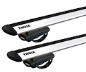 Portatutto Thule con EVO WingBar Toyota Avensis 5-dr Estate con mancorrenti sul tetto (hagus) 01-02