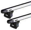 Portatutto Thule con SlideBar Fiat Idea 5-dr MPV con punti fissi 03-12