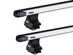 Portatutto Thule con SlideBar Fiat Tipo 4-dr Berlina con tetto vuoto 16-24