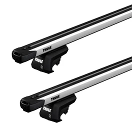 Portatutto Thule con SlideBar Jeep Cherokee (KK) 5-dr SUV con mancorrenti sul tetto (hagus) 08-13