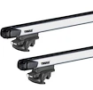 Portatutto Thule con SlideBar Kia Carnival (Mk I) 5-dr MPV con mancorrenti sul tetto (hagus) 00-05