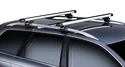 Portatutto Thule con SlideBar Mercedes Benz C-Klasse (W204) with glass roof 2-dr Coup* con punti fissi 11-15
