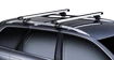 Portatutto Thule con SlideBar Mercedes Benz C-Klasse (W204) with glass roof 4-dr Berlina con punti fissi 07-14