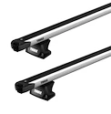Portatutto Thule con SlideBar Renault Espace 5-dr SUV con mancorrenti sul tetto integrati 23-24