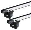 Portatutto Thule con SlideBar Vauxhall Kadett 5-dr Estate con punti fissi 85-91