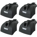 Portatutto Thule con SquareBar Audi A3 Sportback (8P) 5-dr Hatchback con mancorrenti sul tetto integrati 04-12