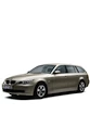 Portatutto Thule con SquareBar BMW 5-series Touring (E61) 5-dr Estate con mancorrenti sul tetto (hagus) 04-10
