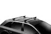 Portatutto Thule con SquareBar BMW X3 5-dr SUV con mancorrenti sul tetto (hagus) 03-10