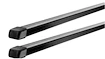 Portatutto Thule con SquareBar Fiat Doblo 4-dr Van con mancorrenti sul tetto (hagus) 02-21