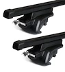 Portatutto Thule con SquareBar Fiat Doblo 4-dr Van con mancorrenti sul tetto (hagus) 02-21