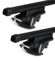 Portatutto Thule con SquareBar Fiat Doblo Malibo 5-dr Van con mancorrenti sul tetto (hagus) 00-21