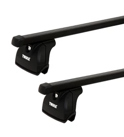 Portatutto Thule con SquareBar Fiat Stilo 5-dr Hatchback con punti fissi 02-07