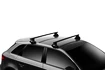 Portatutto Thule con SquareBar Kia Soul (Mk II) (With glass roof) 5-dr Hatchback con tetto vuoto 14-16