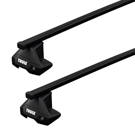 Portatutto Thule con SquareBar Mazda 2 Hybrid (XP210) 5-dr Hatchback con tetto vuoto 21-24