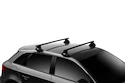 Portatutto Thule con SquareBar Mercedes Benz C-Klasse (W204) w/o glass roof 4-dr Berlina con punti fissi 07-14