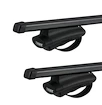 Portatutto Thule con SquareBar Ssangyong Musso 4-dr Pickup con mancorrenti sul tetto (hagus) 18-24