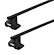 Portatutto Thule con SquareBar Toyota Yaris (XP130) 5-dr Hatchback con tetto vuoto 12-20