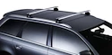 Portatutto Thule con WingBar Audi A3 Sportback (8P) 5-dr Hatchback con mancorrenti sul tetto integrati 04-12