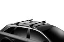 Portatutto Thule con WingBar Black Audi 100 Avant 5-dr Estate con mancorrenti sul tetto (hagus) 83-94