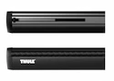 Portatutto Thule con WingBar Black Audi A2 5-dr MPV con tetto vuoto 00-05