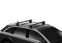 Portatutto Thule con WingBar Black Audi Q5 Sportback 5-dr SUV con mancorrenti sul tetto integrati 21+