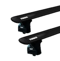 Portatutto Thule con WingBar Black BMW 3-series 2-dr Coupé con punti fissi 01-05