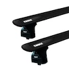 Portatutto Thule con WingBar Black BMW 3-series Compact 3-dr Coupé con punti fissi 01-04