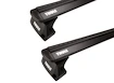 Portatutto Thule con WingBar Black Chevrolet Equinox EV 5-dr SUV con mancorrenti sul tetto integrati 24+