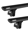 Portatutto Thule con WingBar Black Chevrolet Orlando 5-dr MPV con punti fissi 11-24
