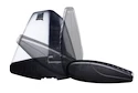 Portatutto Thule con WingBar Black Chrysler Voyager 5-dr MPV con mancorrenti sul tetto (hagus) 95-00