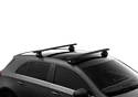 Portatutto Thule con WingBar Black Citroën Berlingo (II) 4-dr Van con punti fissi 08-18
