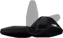 Portatutto Thule con WingBar Black Citroën Berlingo (III) 5-dr Van con mancorrenti sul tetto (hagus) 19+