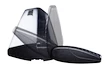 Portatutto Thule con WingBar Black Citroën C3 Picasso 5-dr MPV con mancorrenti sul tetto (hagus) 09+