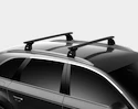 Portatutto Thule con WingBar Black Citroën Nemo 4-dr Van con punti fissi 08+