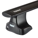 Portatutto Thule con WingBar Black Dodge Charger 4-dr Berlina con tetto vuoto 11-21