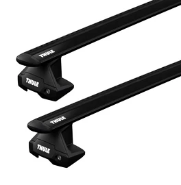 Portatutto Thule con WingBar Black Dodge Ram 1500/2500/3500 4-dr Double-cab con tetto vuoto 09-18