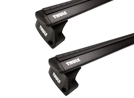 Portatutto Thule con WingBar Black Fiat Panda 4X4 5-dr Hatchback con mancorrenti sul tetto integrati 12+