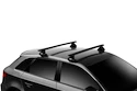 Portatutto Thule con WingBar Black Fiat Punto 5-dr Hatchback con tetto vuoto 12+