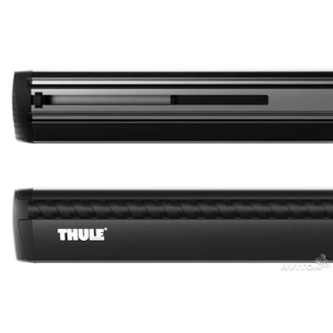 Portatutto Thule con WingBar Black Fiat Strada Adventure 2-dr Pickup con mancorrenti sul tetto (hagus) 14-24