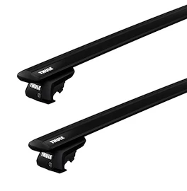 Portatutto Thule con WingBar Black Jeep Cherokee (KJ) 5-dr SUV con mancorrenti sul tetto (hagus) 02-07