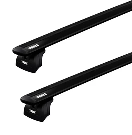 Portatutto Thule con WingBar Black Jeep Compass 5-dr SUV con punti fissi 07-10