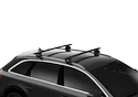 Portatutto Thule con WingBar Black Jeep Compass 5-dr SUV con punti fissi 11-16